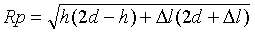 法國之星預(yù)放電避雷針計算公式