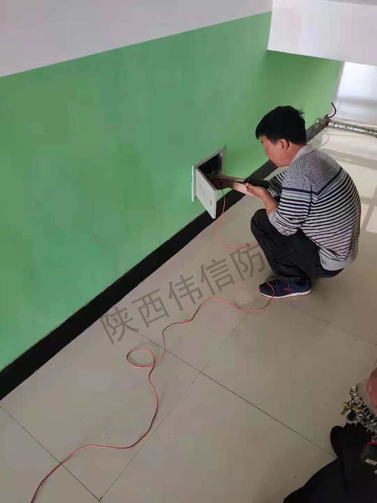 咸陽三原防空反導學院防雷檢測現(xiàn)場圖2