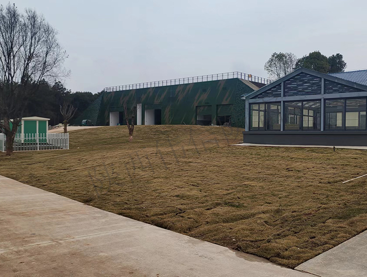 3606兵工廠四角避雷塔安裝現(xiàn)場(chǎng)5