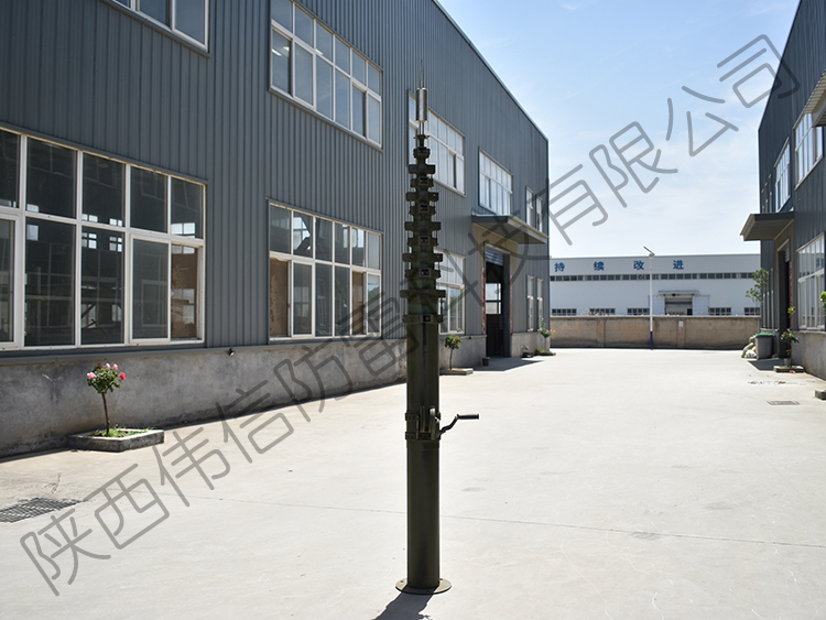 20米電動(dòng)升降桅桿，車載升降桅桿，高位升降桅桿